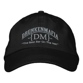 -{DM}- DrunkenMafia Drinking Hat Broderad Keps