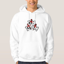 DM MODE I Din Stil Rosor Hoodie