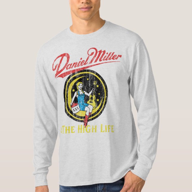DM & skjortan för kicklivlångärmad Tee Shirt (Framsida)