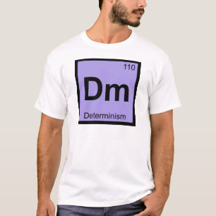 Dm - Symbol för Determinismfilosofikemi Tee