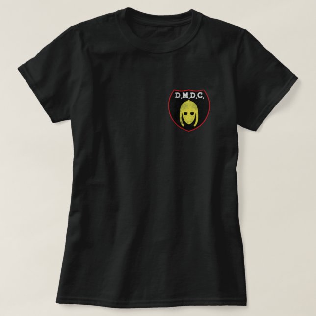 DMDC-upptäcktorists Badge - Distress T Shirt (Design framsida)