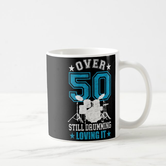 Dming D Set Roliga 50-åriga Dmer-citat Kaffemugg (Höger)
