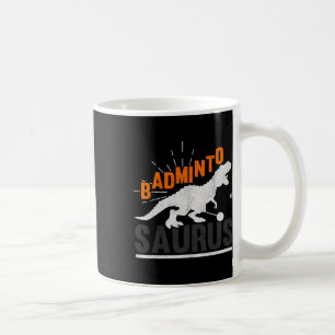 Dminto Saurus Rex Birdie Shuttle Dinosaur Dminton Kaffemugg