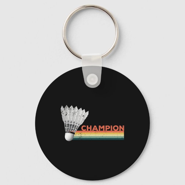 Dminton Player Champion Nyckelring (Framsida)