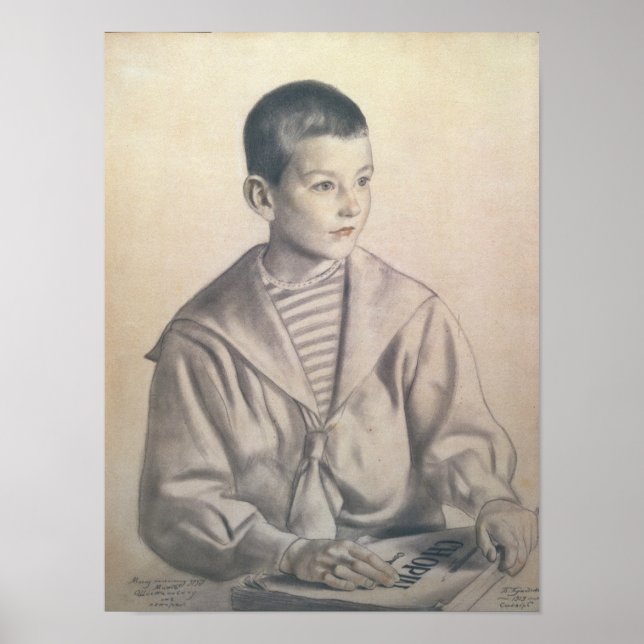 Dmitri Dmitrievich Shostakovich as Child Poster (Framsidan)