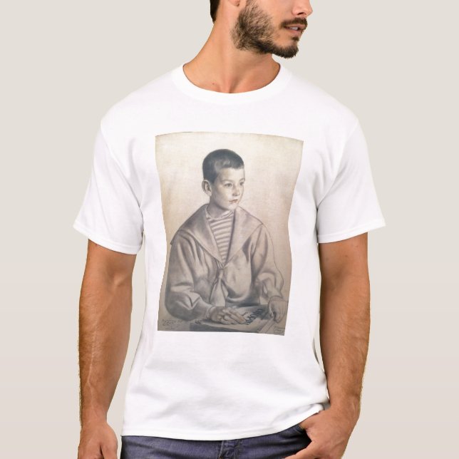 Dmitri Dmitrievich Shostakovich som ett barn T-shirt (Framsida)