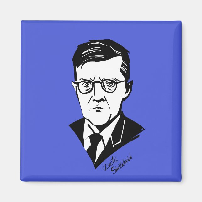 Dmitri Shostakovich Magnet (Framsidan)