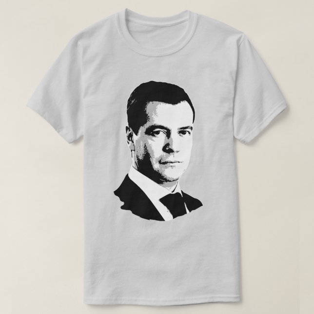 Dmitry Medvedev T Shirt (Design framsida)