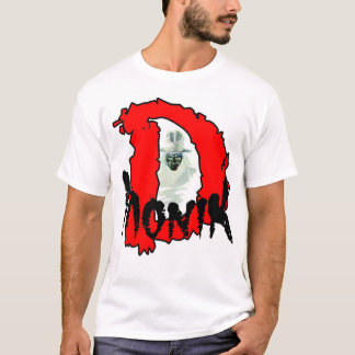 D'Monik skjorta - day of the dead T-shirt