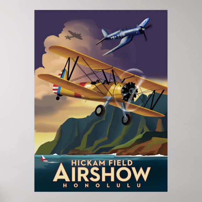 DMoore Stearman Poster (Framsidan)