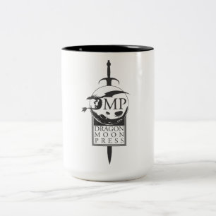 DMP-mugg - svärdlogotyp Två-Tonad Mugg