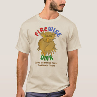 DMR. Brandvis Uggla T-shirt (med/utan bakgrund)