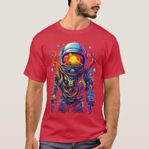 DMT Art Psychedelic Spaceman 2 T Shirt