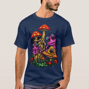 DMT Art Stil Shroom Frots 6 T Shirt
