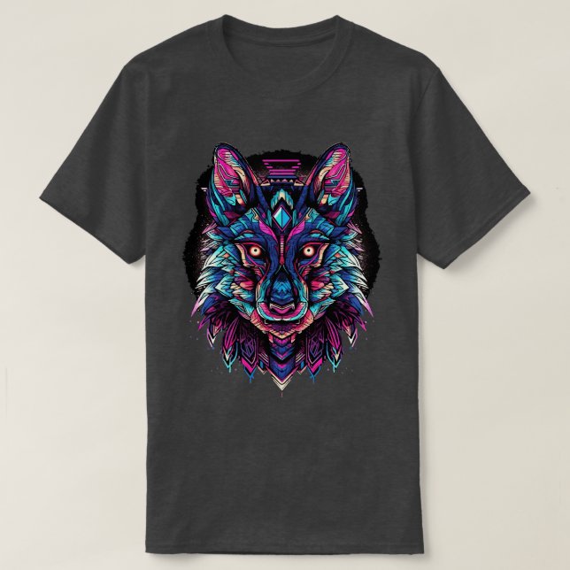 DMT Art Stil Varg 6 T Shirt (Design framsida)