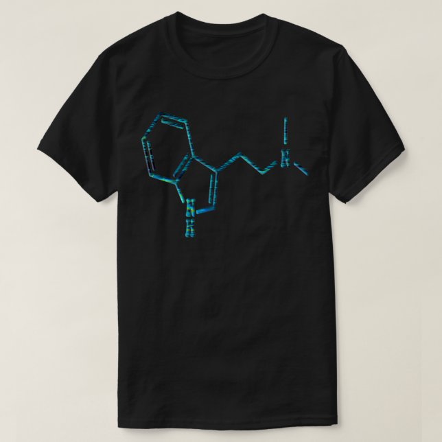DMT Spirit Molecule T Shirt (Design framsida)