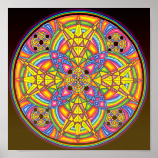 DMTMandala Poster