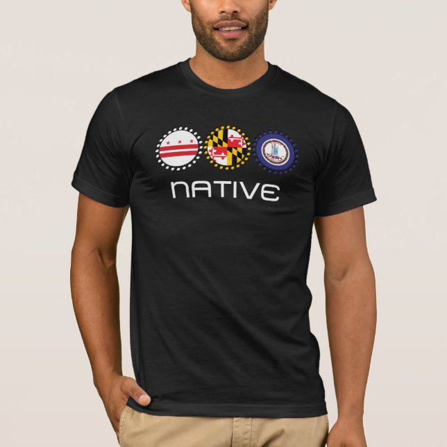 DMV-infödingutslagsplatser T-shirt (Framsida)