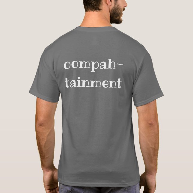 DMV Oompah Shirt-Mörk T-shirt (Baksida)