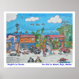 Dmytris La Fonda Hotel and Restaurant Poster