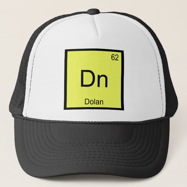 Dn - Dolan Kemiskt Elemente Symbol Meme T-Shirt Keps (Framsida)