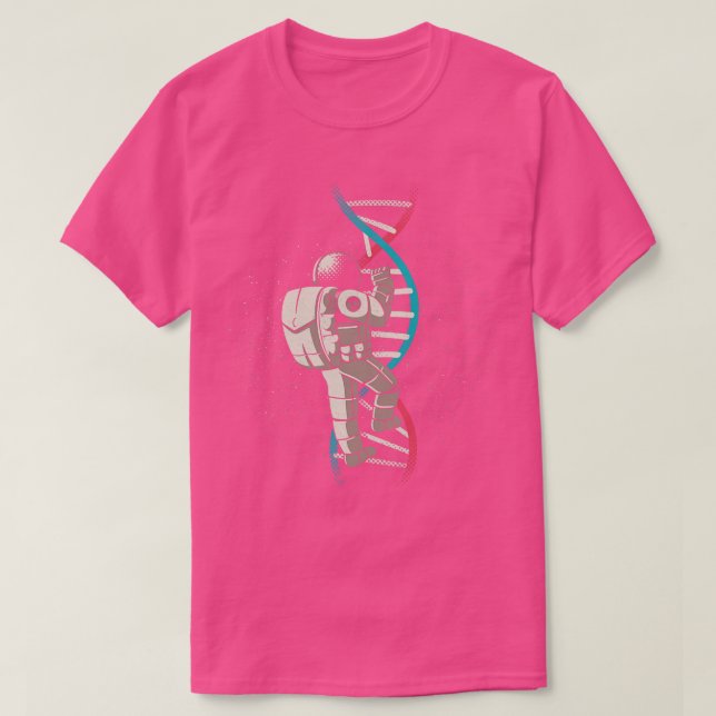 DNA Astronaut Science Trappor av Tobe Fonseca T Shirt (Design framsida)