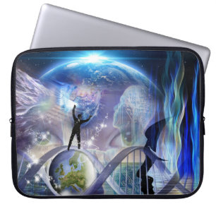 DNA Awakening design Laptop Fodral