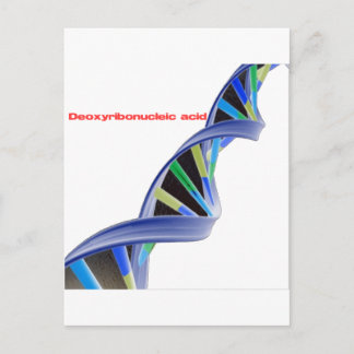 DNA - Deoxiribonukleinsyra Vykort