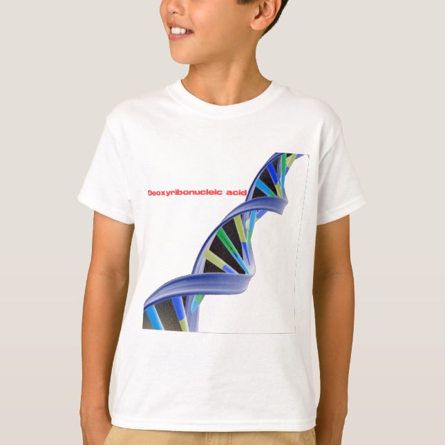 DNA - Deoxyribonucleic syra Tee (Framsida)