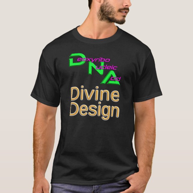 DNA Divine Design T Shirt (Framsida)