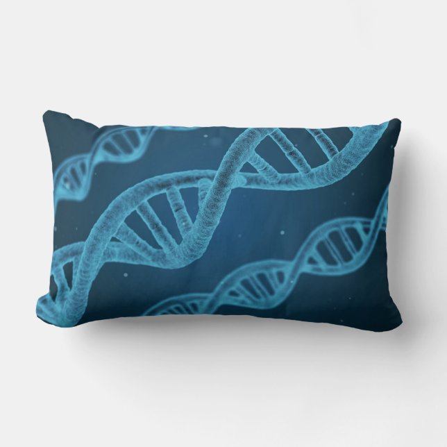 DNA-Dubbla Helix Lumbarkudde (Framsida)