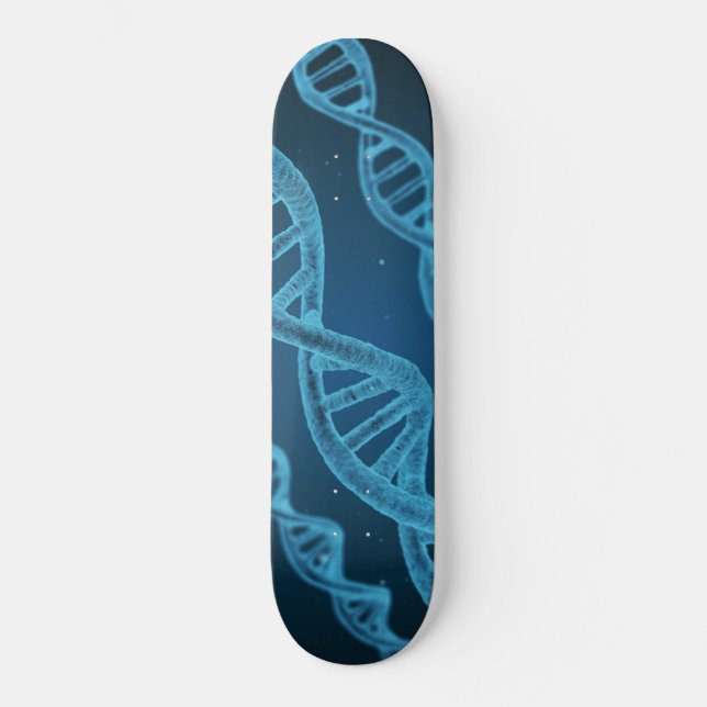 DNA-Dubbla Helix Mini Skateboard Bräda 18,5 Cm (Framsida)