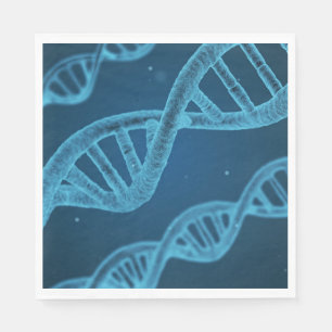 DNA-Dubbla Helix Pappersservett