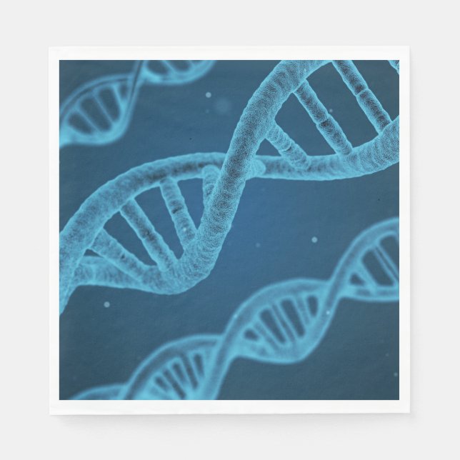 DNA-Dubbla Helix Pappersservett (Framsidan)