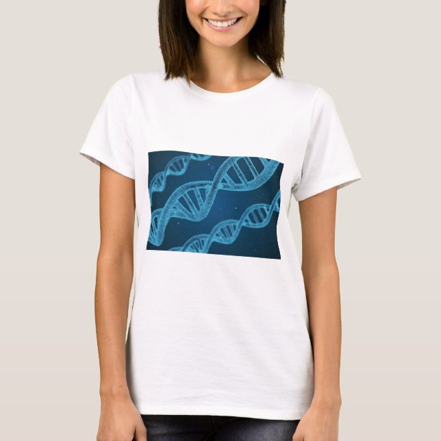 DNA-Dubbla Helix T Shirt (Framsida)