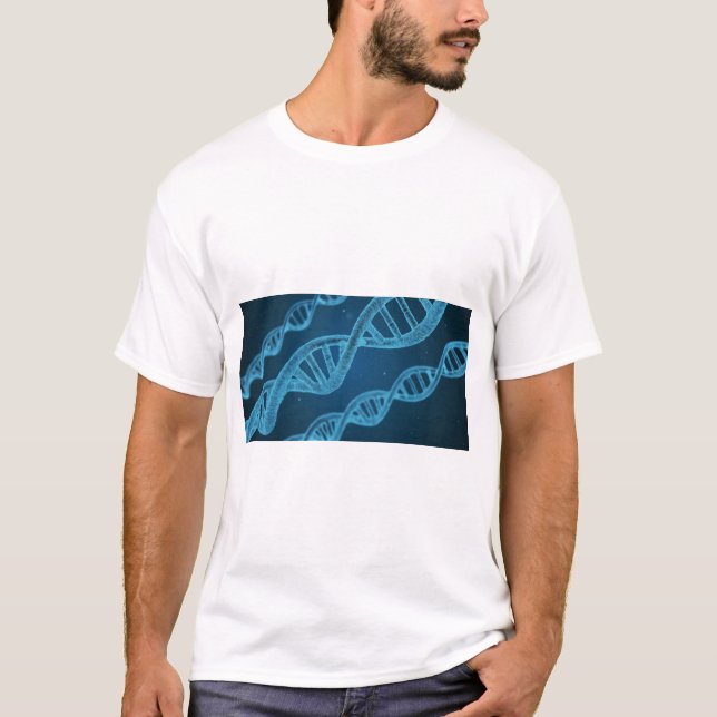 DNA-Dubbla Helix T Shirt (Framsida)