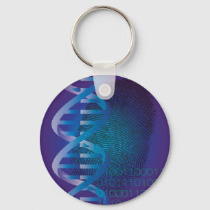DNA-fingeravtryck Nyckelring