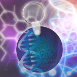 DNA Fingerprint Medical Science Nyckelring<br><div class="desc">VEENCE KEYCHAIN. Coola,  trendigets vetenskap inspirerade till en designad nyckelkedja för alla vetenskapsmän,  vetenskapslärare,  science studenter,  i kort,  alla vetenskapsmän i ditt liv (och det inkluderar dig)! Designad av Science Geekness© på http://www.zazzle.com/sciencegeekness*</div>