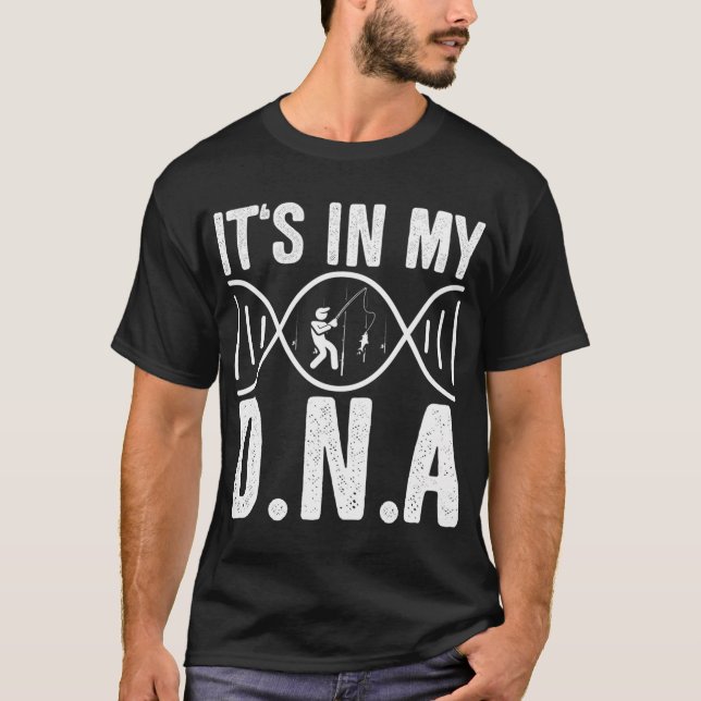 DNA-fiske T Shirt (Framsida)