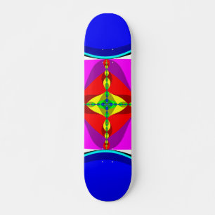 DNA - Fractal Art Mini Skateboard Bräda 18,5 Cm