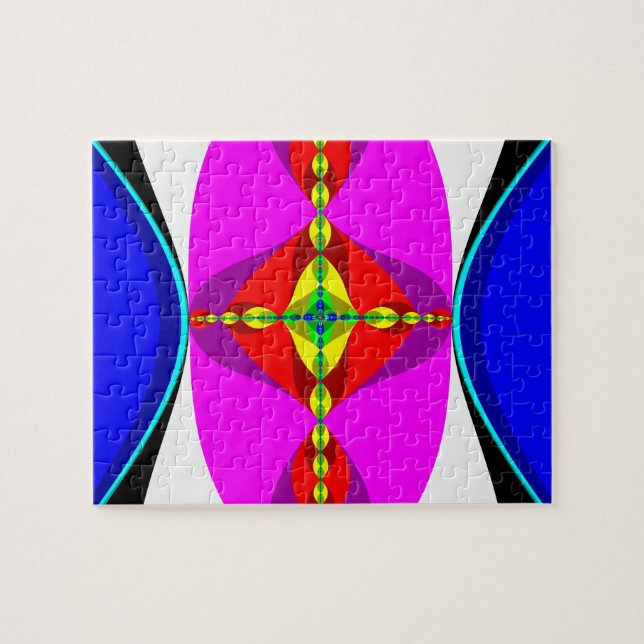 DNA - Fractal Art Pussel (Horisontell)