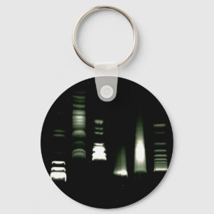 Dna-GelElectrophoresis Keychain Nyckelring