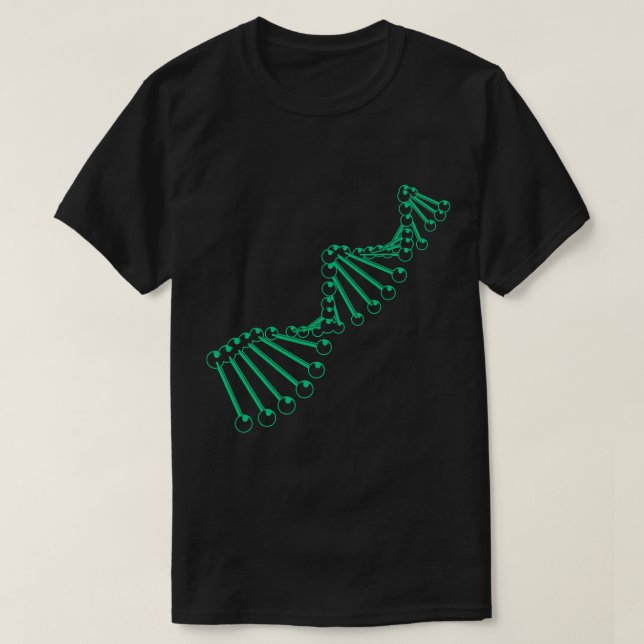 DNA Genetisk kod Biolog Gift Science Biology T Shirt (Design framsida)