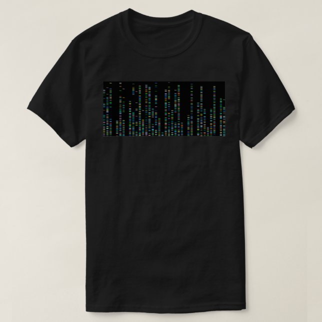 DNA Genome Sequence T Shirt (Design framsida)