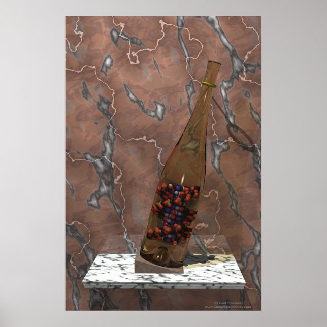 DNA i FLASKA Poster (Framsidan)