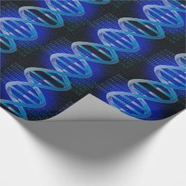 DNA ID Blue Medical Science Presentpapper