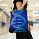 DNA ID Blue Medical Science Tygkasse<br><div class="desc">En coola-,  trendig- och roligt-medicinsk-vetenskapligt inspirerad utformning. Perfektens gåva till alla läkare,  sjuksköterskor,  vetenskapsmän,  vetenskapslärare,  labbtekniker,  science studenter och alla vetenskapsmän i ditt liv (inklusive dig)! Designad av Thisisnotme©</div>