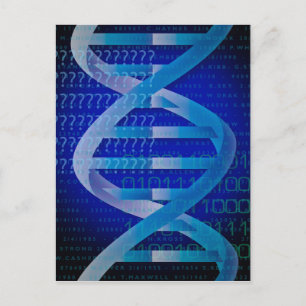 DNA ID Vetenskap Vykort
