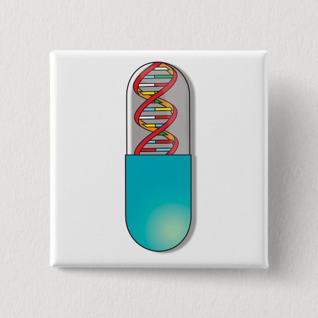 DNA-kapselvetenskap Knapp (Framsida)