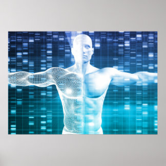 DNA-kodning och genetisk kod som vetenskap Poster